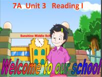 英语Unit  3  Welcome to our school教课课件ppt