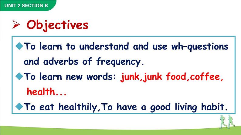 Unit 2 How often do you exercise Section B 1a-1e课件+音频02