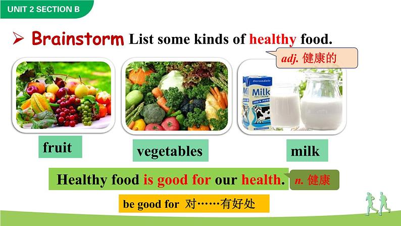 Unit 2 How often do you exercise Section B 1a-1e课件+音频05