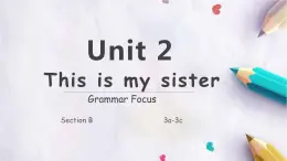 人教版七年级英语上册unit 2  Section A Grammar Focus(3a-3c) 课件