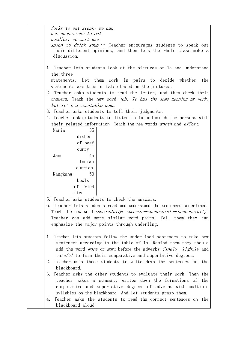 Unit 7 Food Festival Topic 3 Section C 教案02