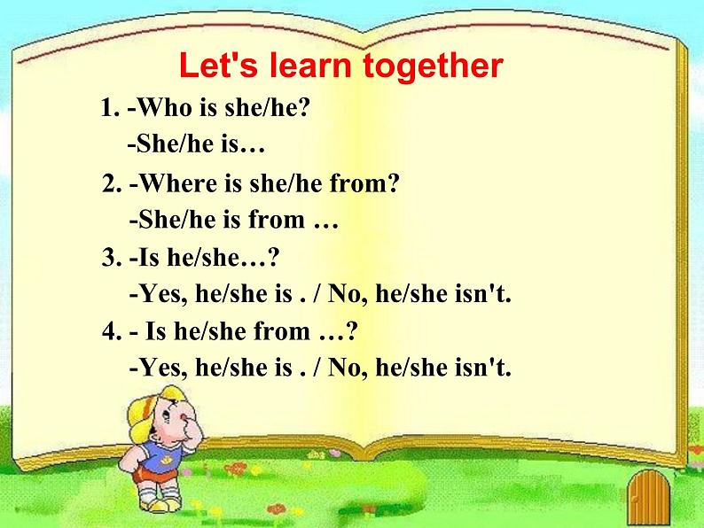 仁爱版七年级英语上Unit 1 Topic 2 Where are you from? Section B 课件第4页