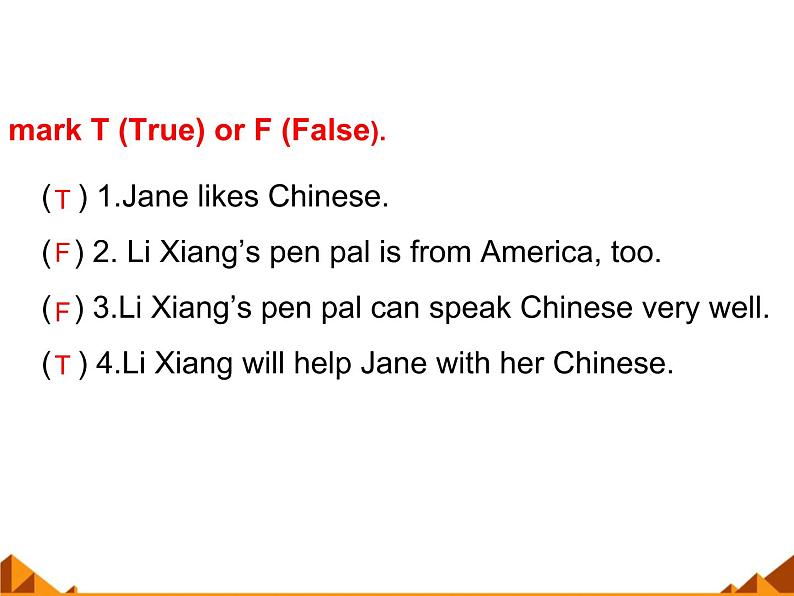 仁爱版七年级英语上Unit 3 Topic 1 Does he speak Chinese? Section A 课件第6页