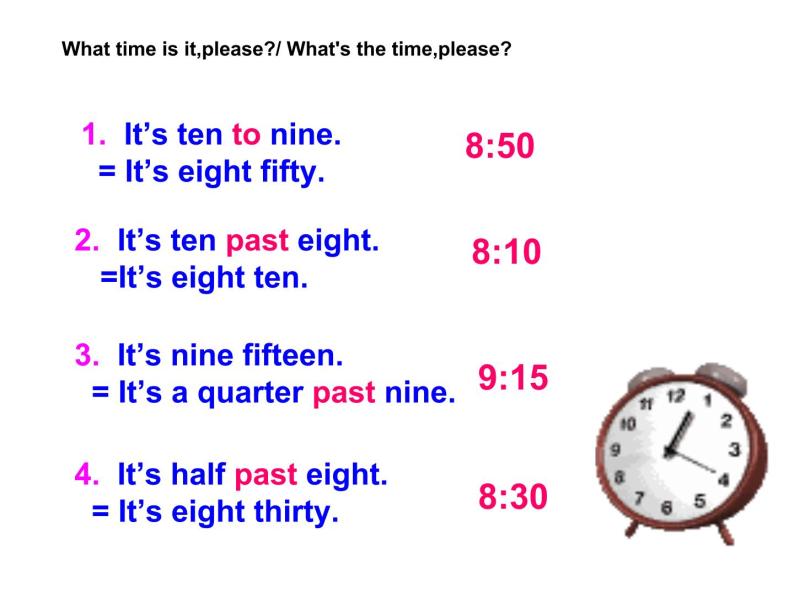 初中英语topic 3 what time is it now?备课ppt课件