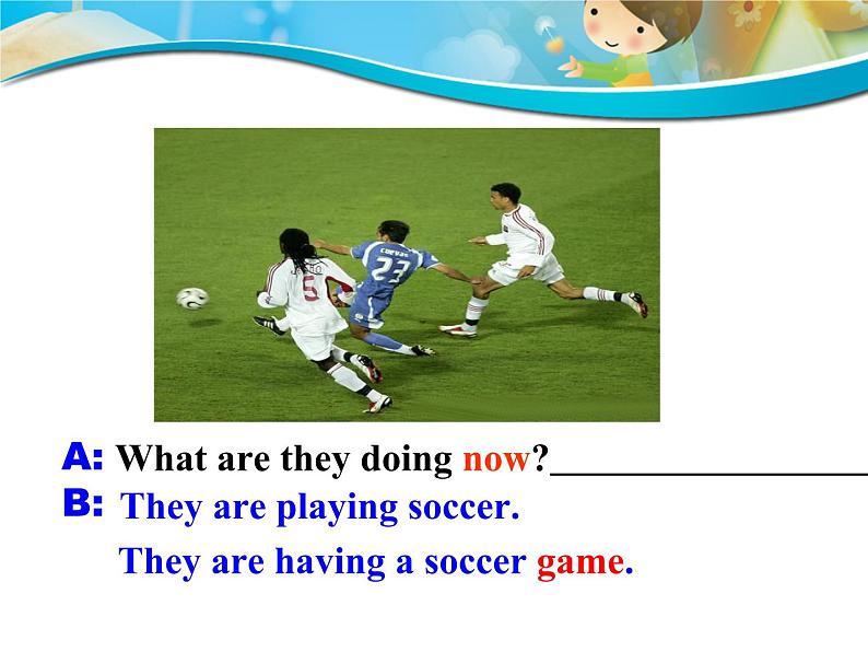 仁爱版七年级英语下册 Unit 5 Topic 2 A few students are running around the playground Section C 课件05