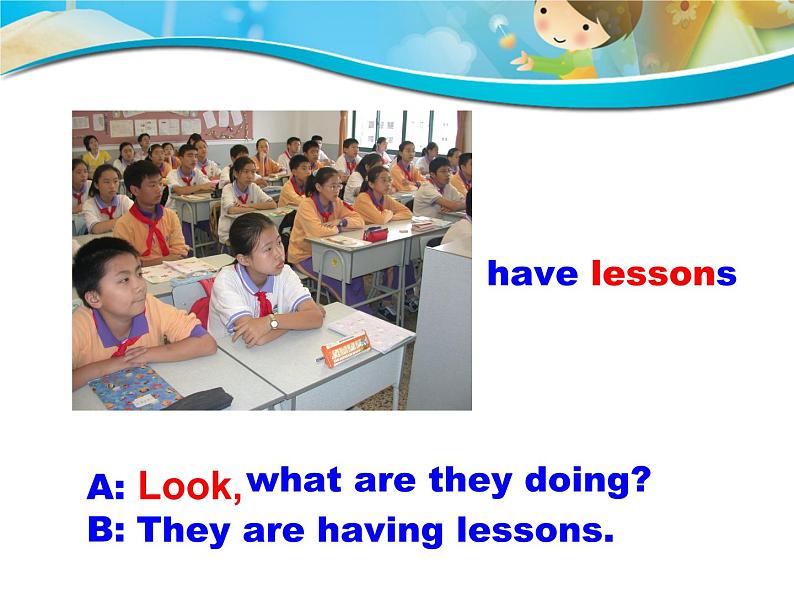 仁爱版七年级英语下册 Unit 5 Topic 2 A few students are running around the playground Section C 课件06