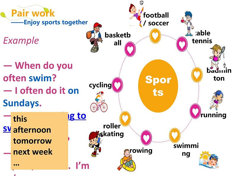 仁爱版八年级英语上册 Unit 1 Topic 1 I'm going to play basketball. Section A 课件08
