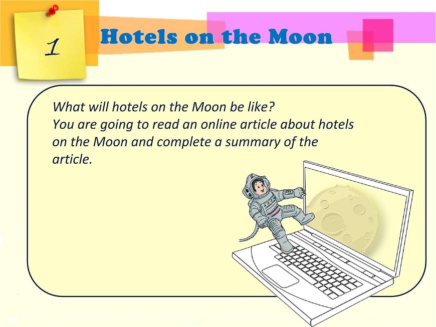 Unit 5 visiting the moon Period 6 課件第2頁