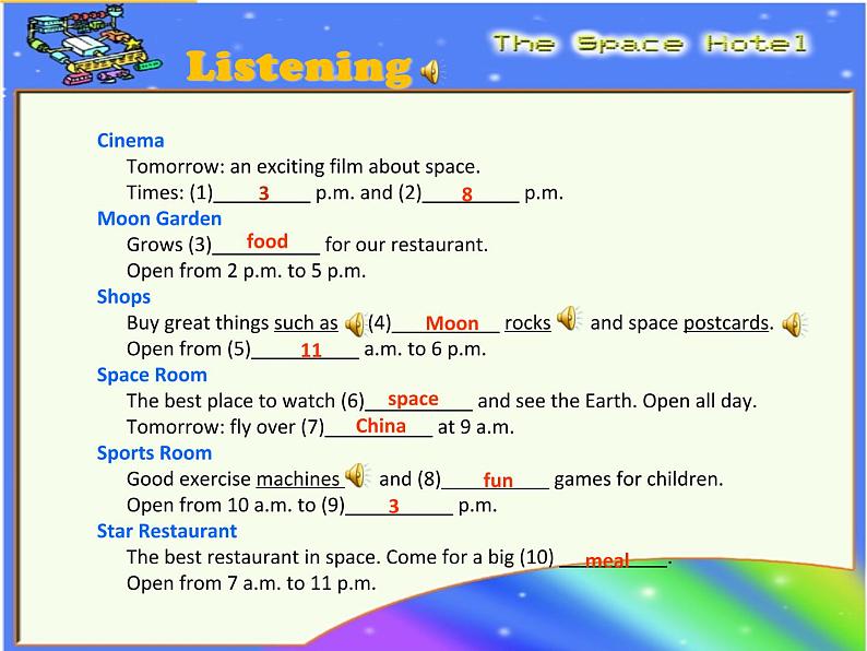 Unit 5 visiting the moon Period 5 课件第2页