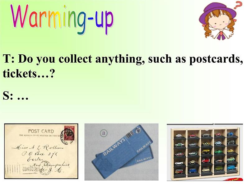 外研英语八年级下Module 6 Unit 1 Do you collect anything ? 课件(共20张PPT)第4页