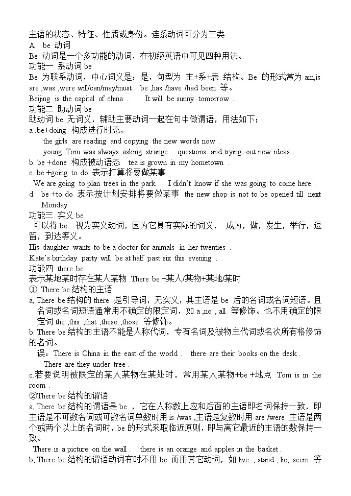 英语语法专项训练动 词第2页