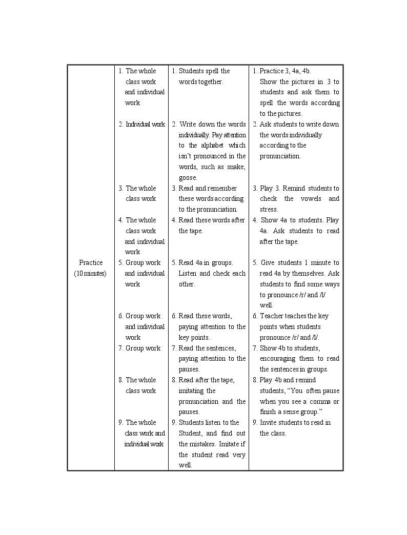 Unit 4 Topic 1 What’s the strongest animal on the farm? Section B 教案05