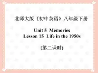 北师大 英语 八年级 下册 Unit 5 Lesson 15 第二课时教学课件(共23张PPT)