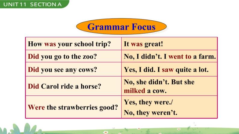 Unit 11 Section A Grammar Focus -3b 课件08