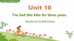 Unit 10 Section B 3a-Self Check 课件