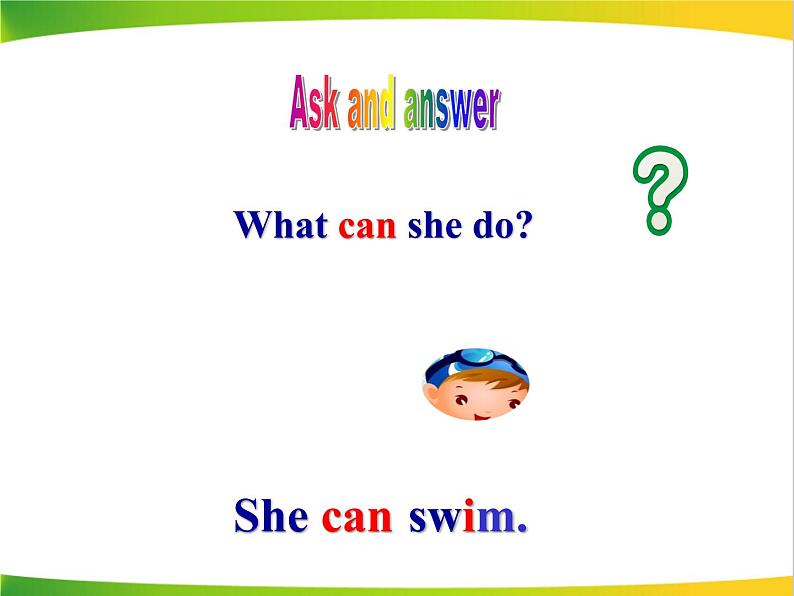 人教版新目标七年级下册英语Unit1 Can you play the guitar Section A (1a-1c)课件第8页