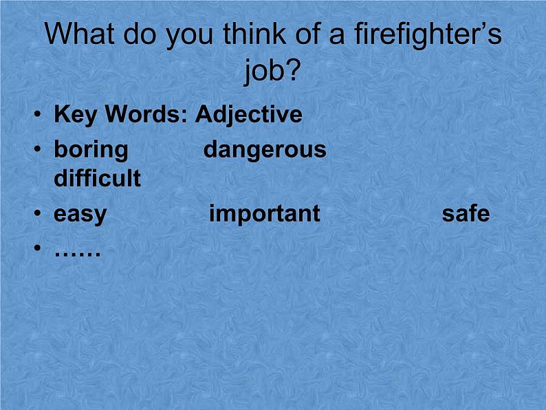2021春北师大版英语七下Unit 1《Lesson 2 A Dangerous Job》ppt课件第6页