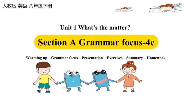 人教版(Go for it) 版英语八下 Unit1第三课时（Grammar Focus-4c） 课件01