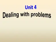 北师大版八年级下Unit 4 Dealing with problems Speaking---Talking about problems and solutions教学课件 (共26张PPT)