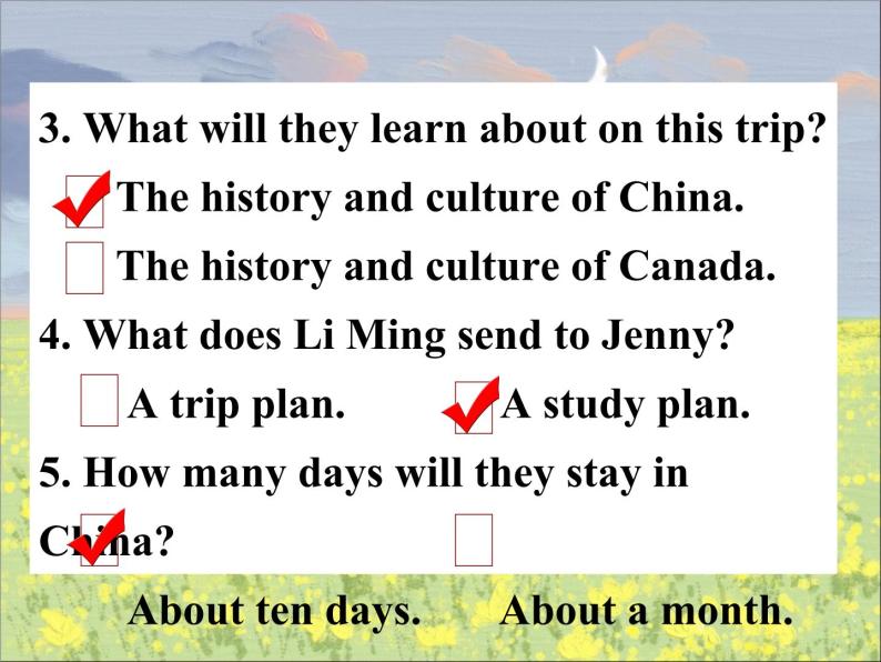 冀教版七年级下册Unit 1 A Lesson 2 Meet You in Beijing.ppt04
