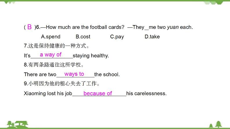 外研版2021学年七下英语 Module 5 Unit 2 You can buy everything on the Internet. 同步教学课件08