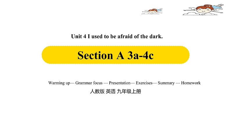 人教新目标九年级英语上册 Unit4第2课时Section A 3a-4c(课件)01