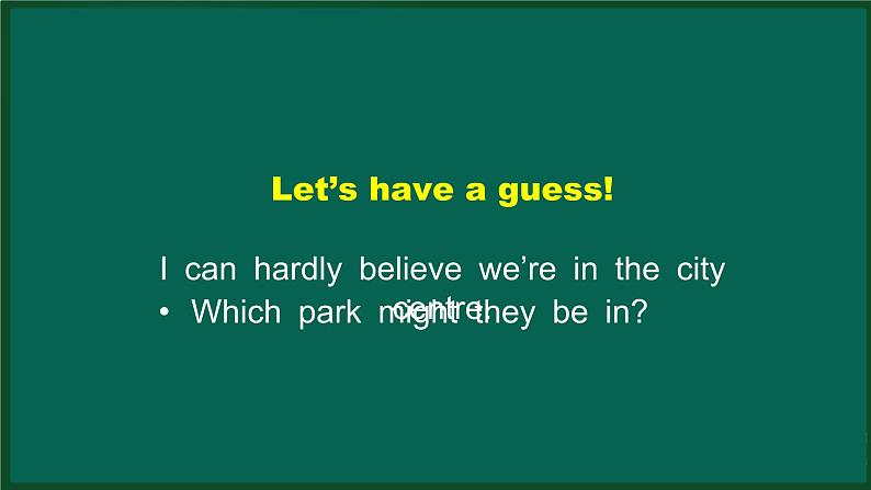 M8 Unit1 I can hardly believe we 're in the city centre-2 ppt 课件第2页