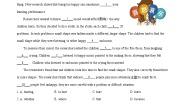 外研版 (新标准)八年级下册Unit 1  It smells delicious.课时作业