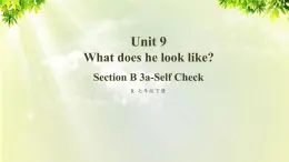 人教版七年级英语下册 unit9 section B 3a-self check 课件