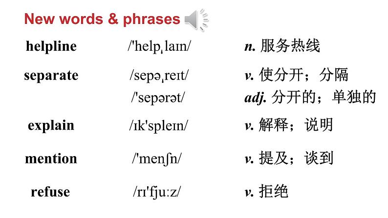 Module 9 Unit 1 Could I ask if you' ve mentioned this to her? 优质教学课件PPT02
