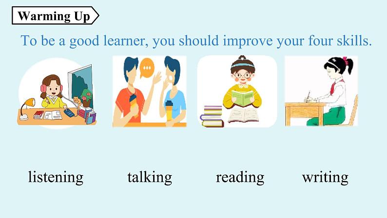 人教新目标(Go For It)九年级上册 Unit1 How can we become good learners SectionA 1a-2d(PPT课件)05