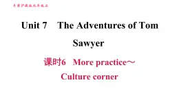 牛津 版九年级上册英语课件 Unit7 课时6 More practice～Culture corner