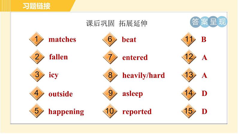 鲁教版八年级上册英语课件 Unit3 Period 2 Section A (3a—4c)第4页
