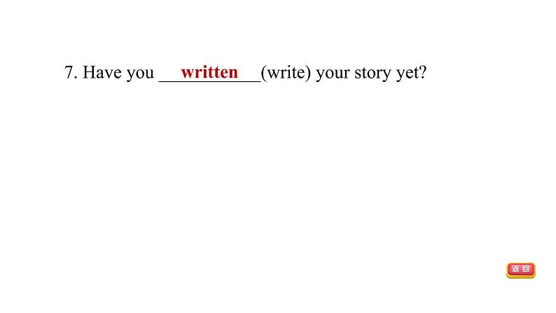 冀教版九年级上册英语课件 Unit4 Lesson 19 A Story or a Poem08