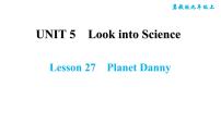 初中冀教版Lesson 27 Planet Danny教学ppt课件