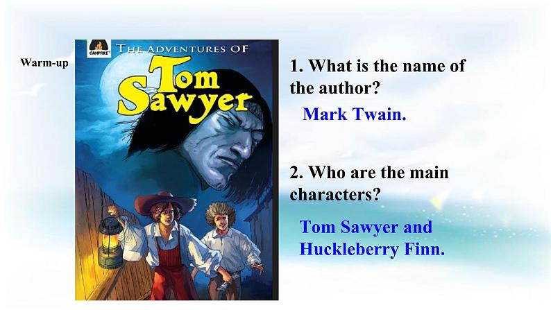 Unit 2 Books Lesson 6 Tom Sawyer 课件+教案02