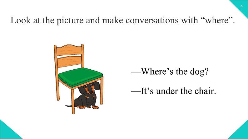 2021-2022学年人教新目七年级标英语上册 Unit4第二课时(Section A Grammar Focus-3c)(课件)第4页