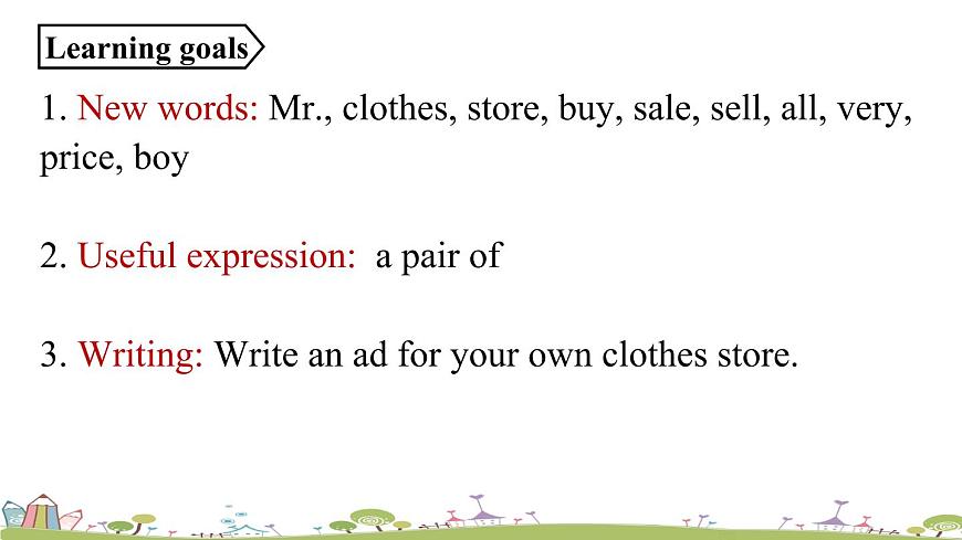人教英語(yǔ)七年級(jí)上Unit7第四課時(shí) Section B 2a-Self Check PPT課件第2頁(yè)