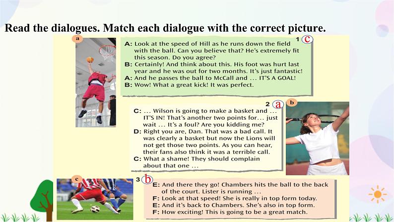 Lesson 3 The Big Game 课件(26张PPT)第7页
