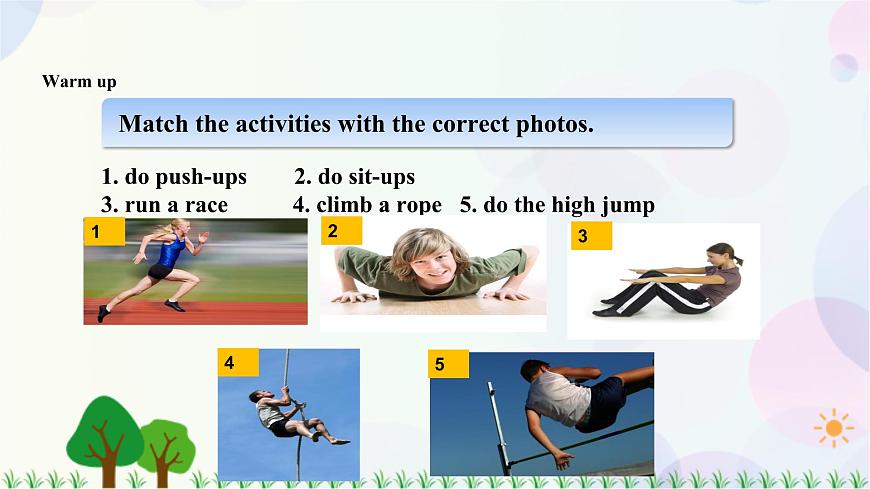 Lesson 7 Time to Exercise 課件第3頁