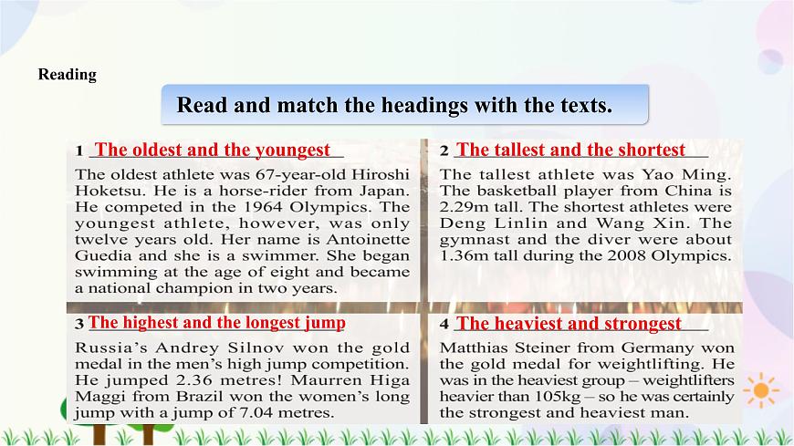 Lesson 8 Olympic Winners 課件第8頁(yè)
