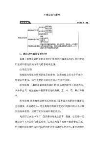 初中科学华师大版七年级上册第1章 地球上的生物综合与测试当堂检测题