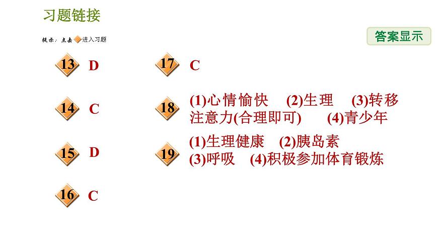 華師版九年級下冊科學課件 第4章 4.1 健康、亞健康和疾病第3頁