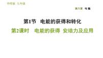 電能的獲得和轉(zhuǎn)化PPT課件免費(fèi)下載