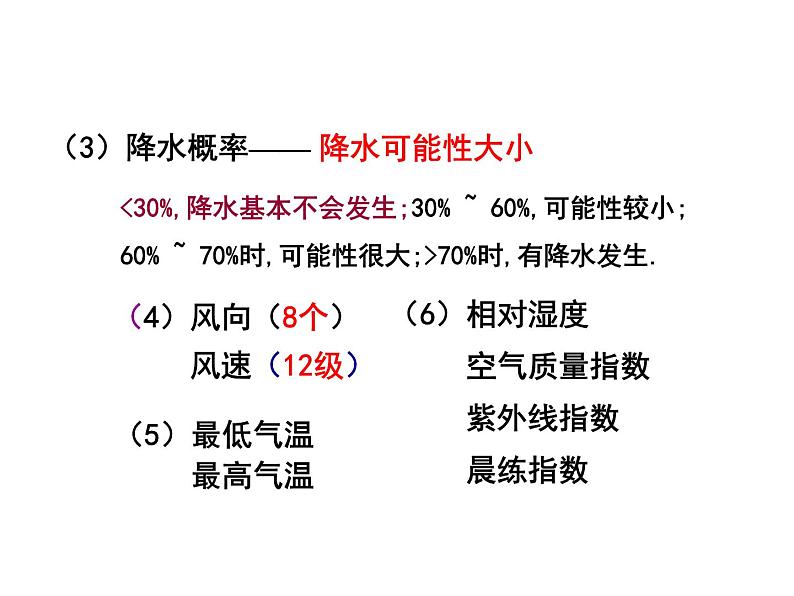 2021-2022学年度浙教版八年级科学上册课件 第5节 天气预报第6页