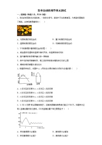 科學(xué)浙教版第3章 生命活動的調(diào)節(jié)綜合與測試單元測試一課一練