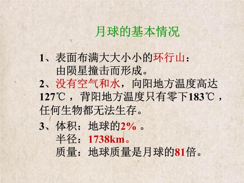 华师大版科学七年级上册 7.3 月球与月相_课件06