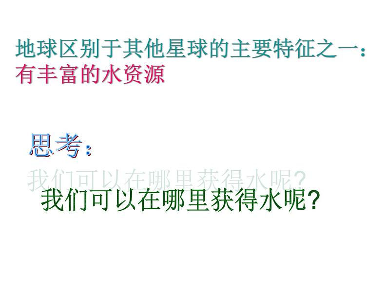 1.1地球上的水,一、二课时—浙教版八年级科学上册课件第4页