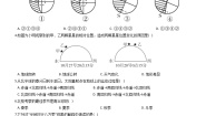 华师大版七年级上册1地球的运动课后复习题