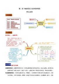 初中第2章 物质转化与材料利用第3节 有机物和有机合成材料精练